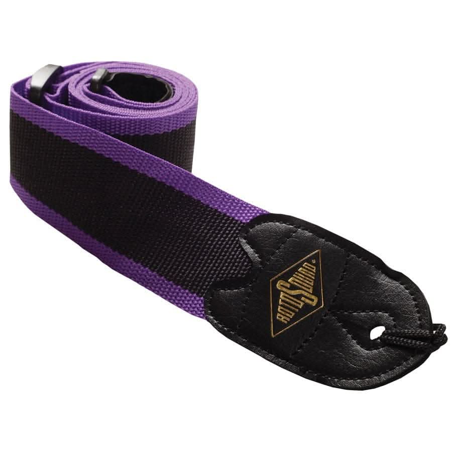 Rotosound Lilac Stripe Webbing Strap Rotosound