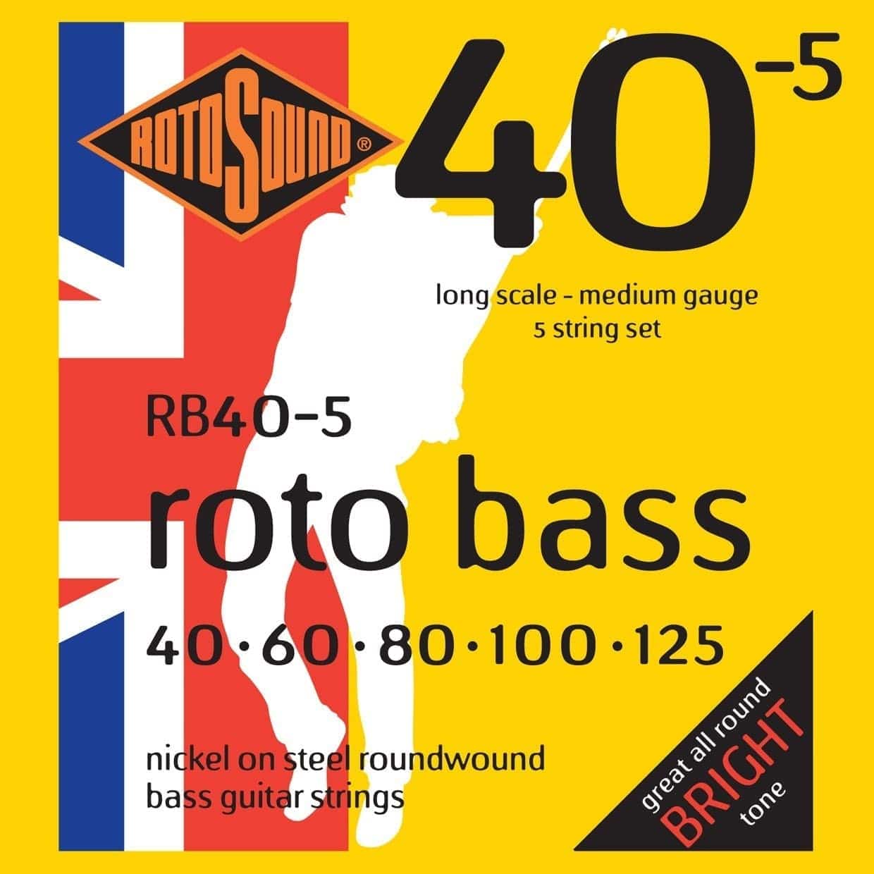 Rotosound RB405 Rotobass Medium 5 string 40 - 125 Rotosound