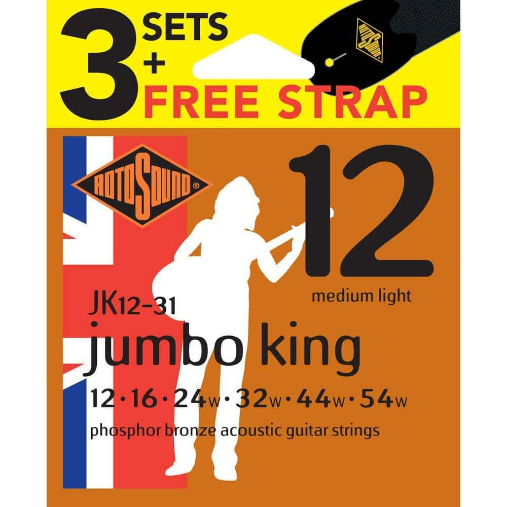 Rotosound RJK1231 PB Value Pack 12's Rotosound