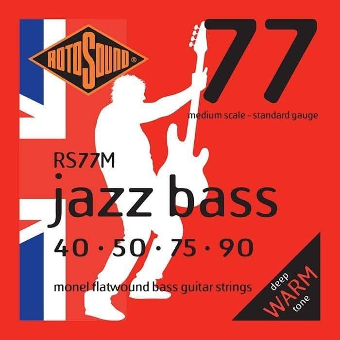 Rotosound RS77M Jazz Bass 77 Medium Scale 40-90 Monel Rotosound