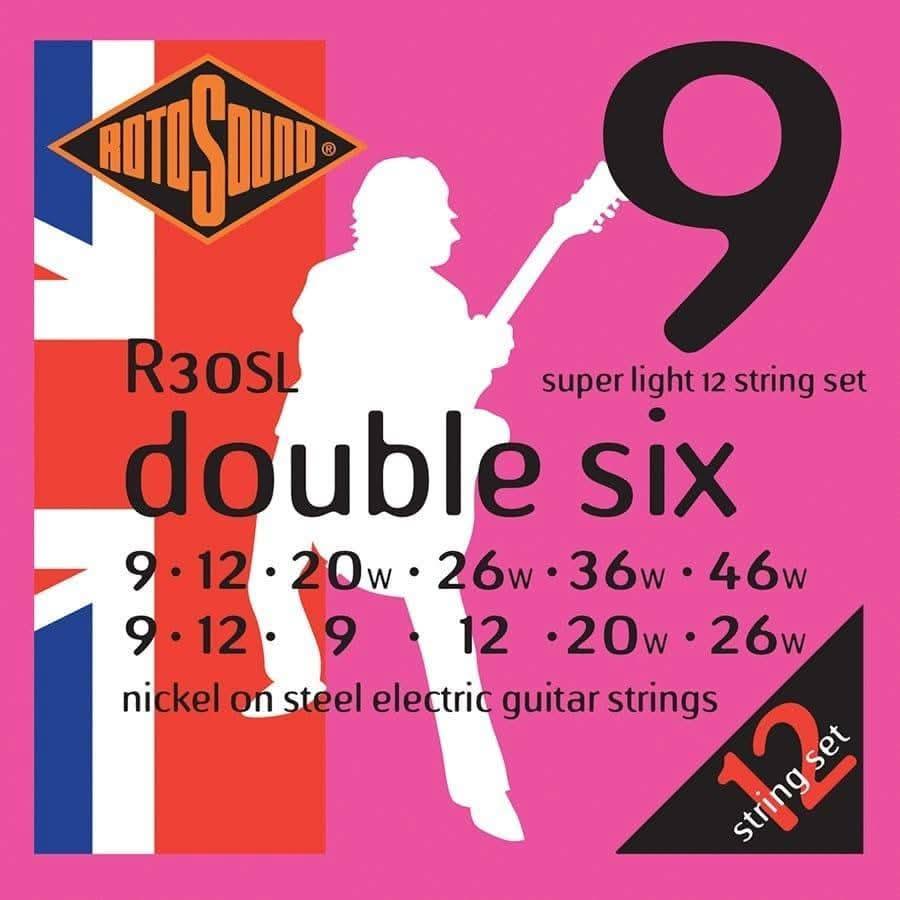 Rotosound R30SL Roto 12 String Electric 9-46 Set Rotosound Electric Guitar Strings