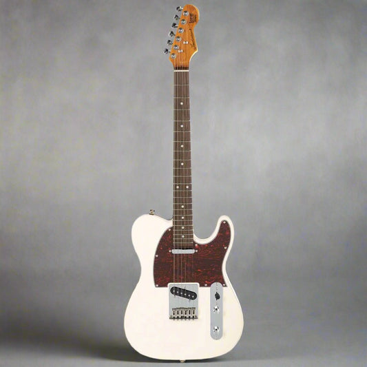 Sceptre Arlington Std Single Cutaway Olympic White SS Sceptre Electric Guitars