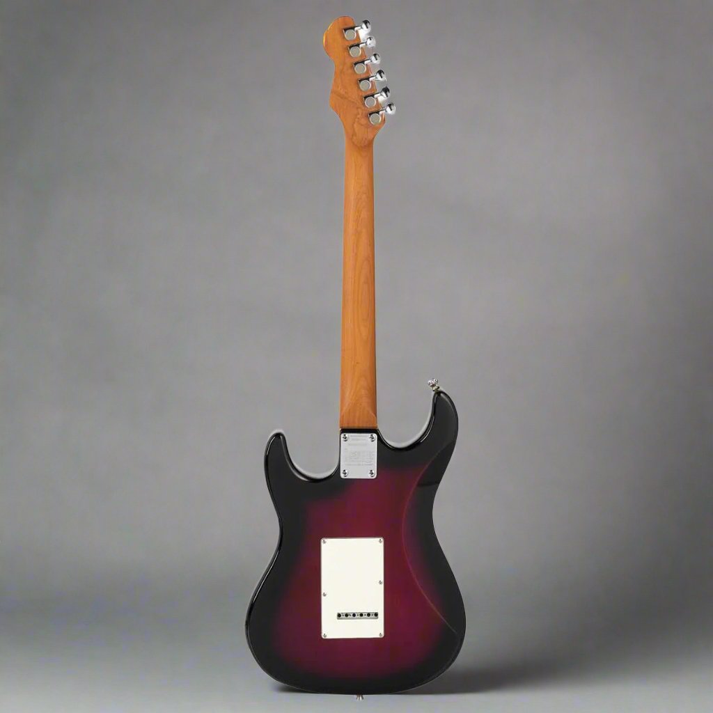 Sceptre Ventana Deluxe Double Cutaway HSS See Thru Misty Violet Sceptre Electric Guitars