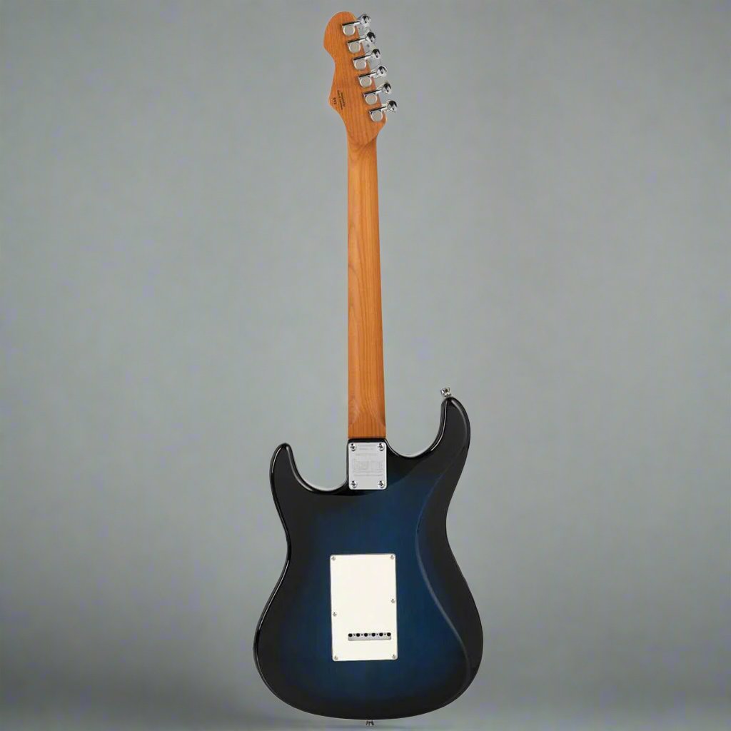 Sceptre Ventana Deluxe Double Cutaway HSS See Thru Ocean Blue Sceptre Electric Guitars