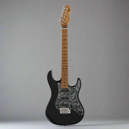 Sceptre Ventana Std Double Cutaway Black Sceptre Electric Guitars