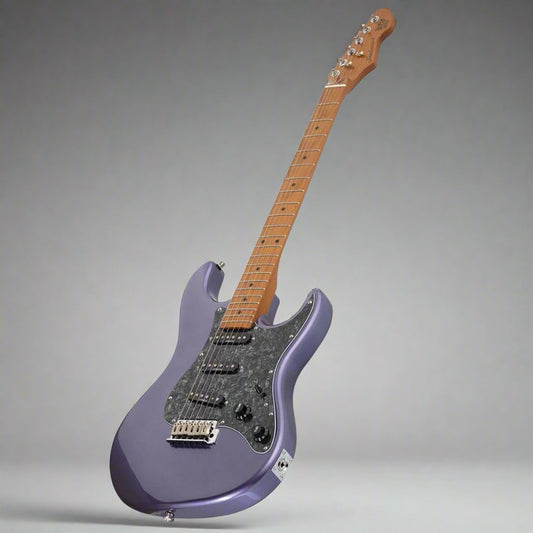 Sceptre Ventana Std Double Cutaway Metallic Purple Sceptre Electric Guitars