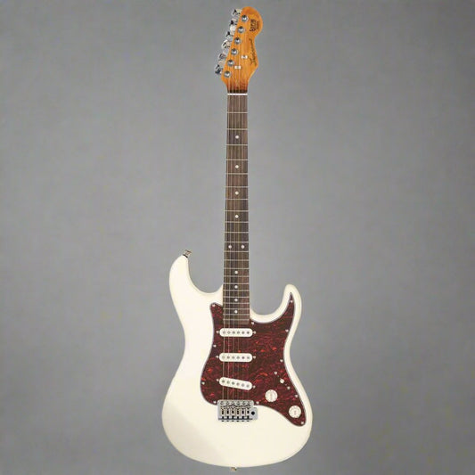 Sceptre Ventana Std Double Cutaway Olympic White Sceptre Electric Guitars