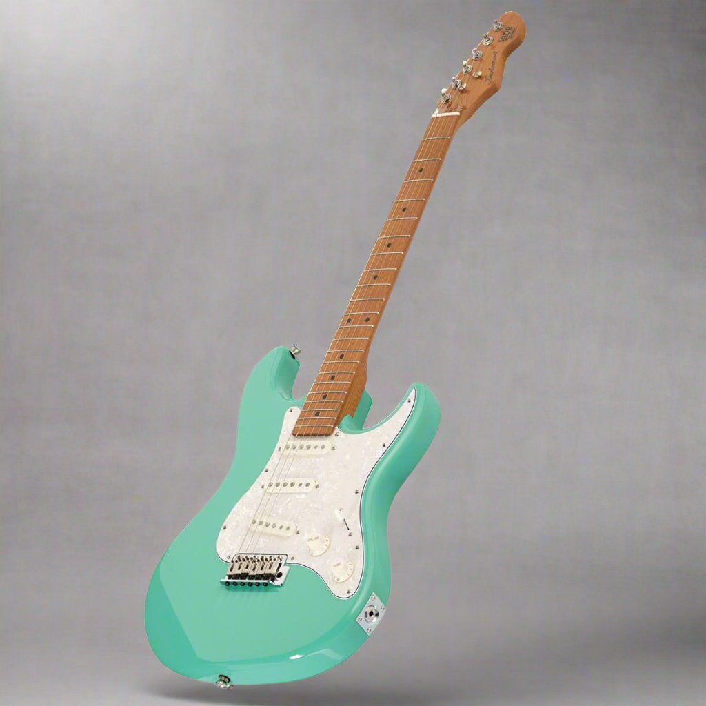 Sceptre Ventana Std Double Cutaway Sea Foam Green Sceptre Electric Guitars