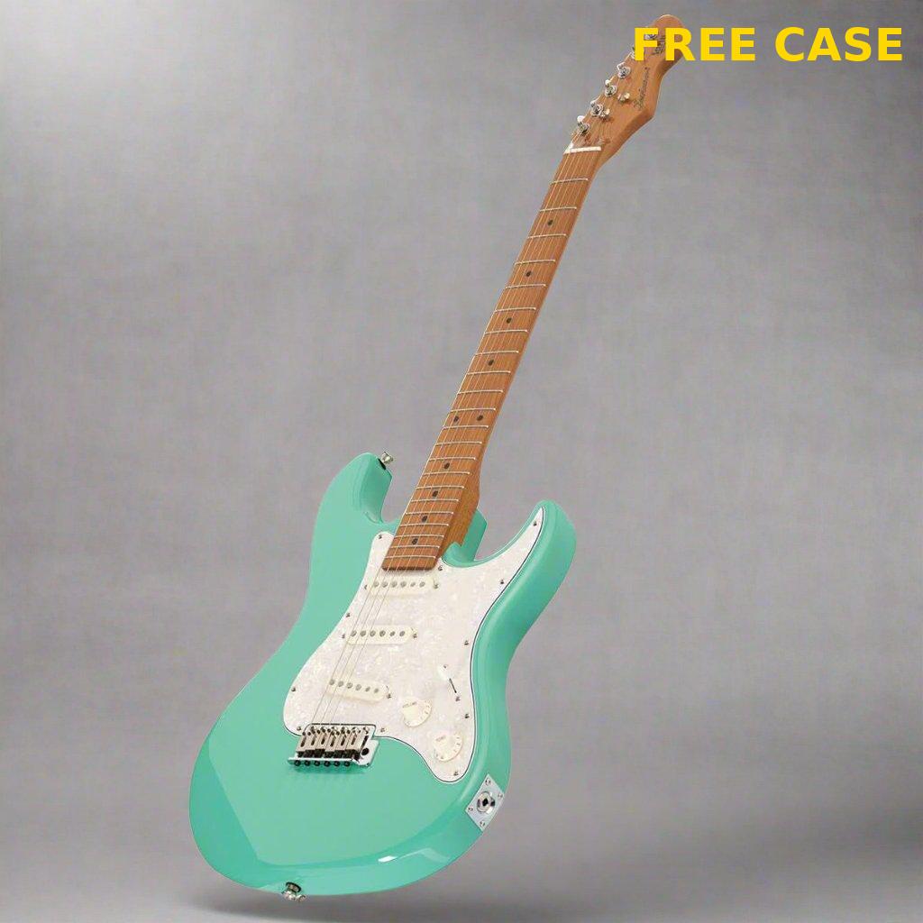 Sceptre Ventana Std Double Cutaway Sea Foam Green Sceptre Electric Guitars