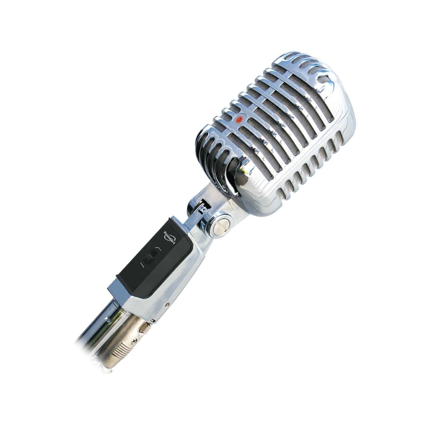 SoundArt 'Vintage' Condenser Microphone with Deluxe Carry Case Chrome Soundart PA & DJ