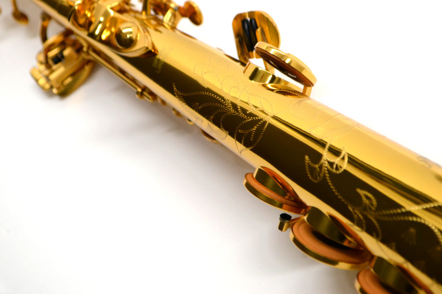 J.Michael SP650 Soprano Saxophone (Bb) in Clear Lacquer Finish
