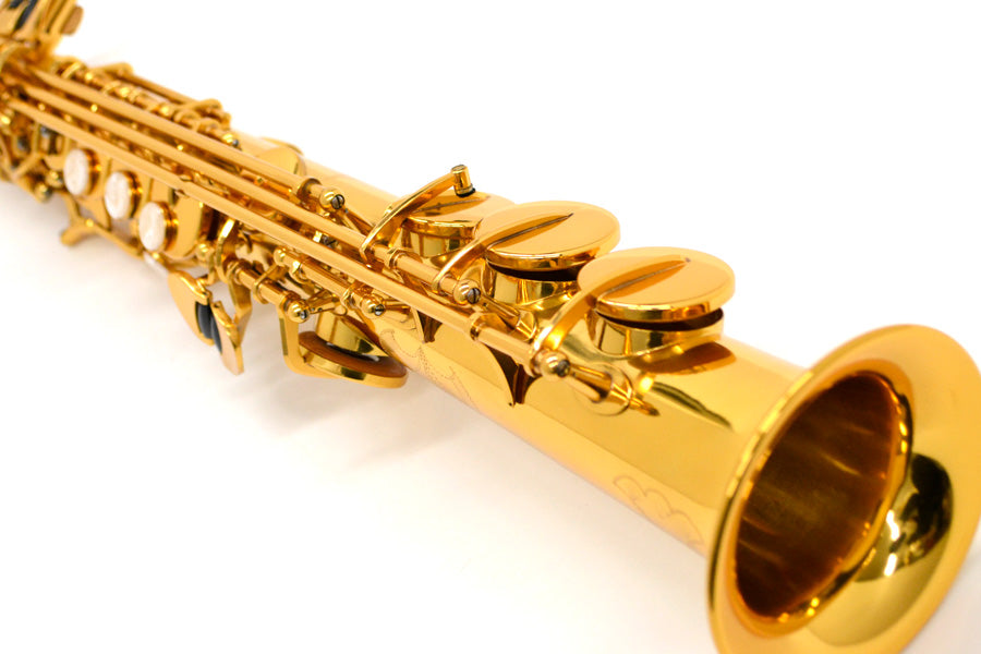 J.Michael SP650 Soprano Saxophone (Bb) in Clear Lacquer Finish