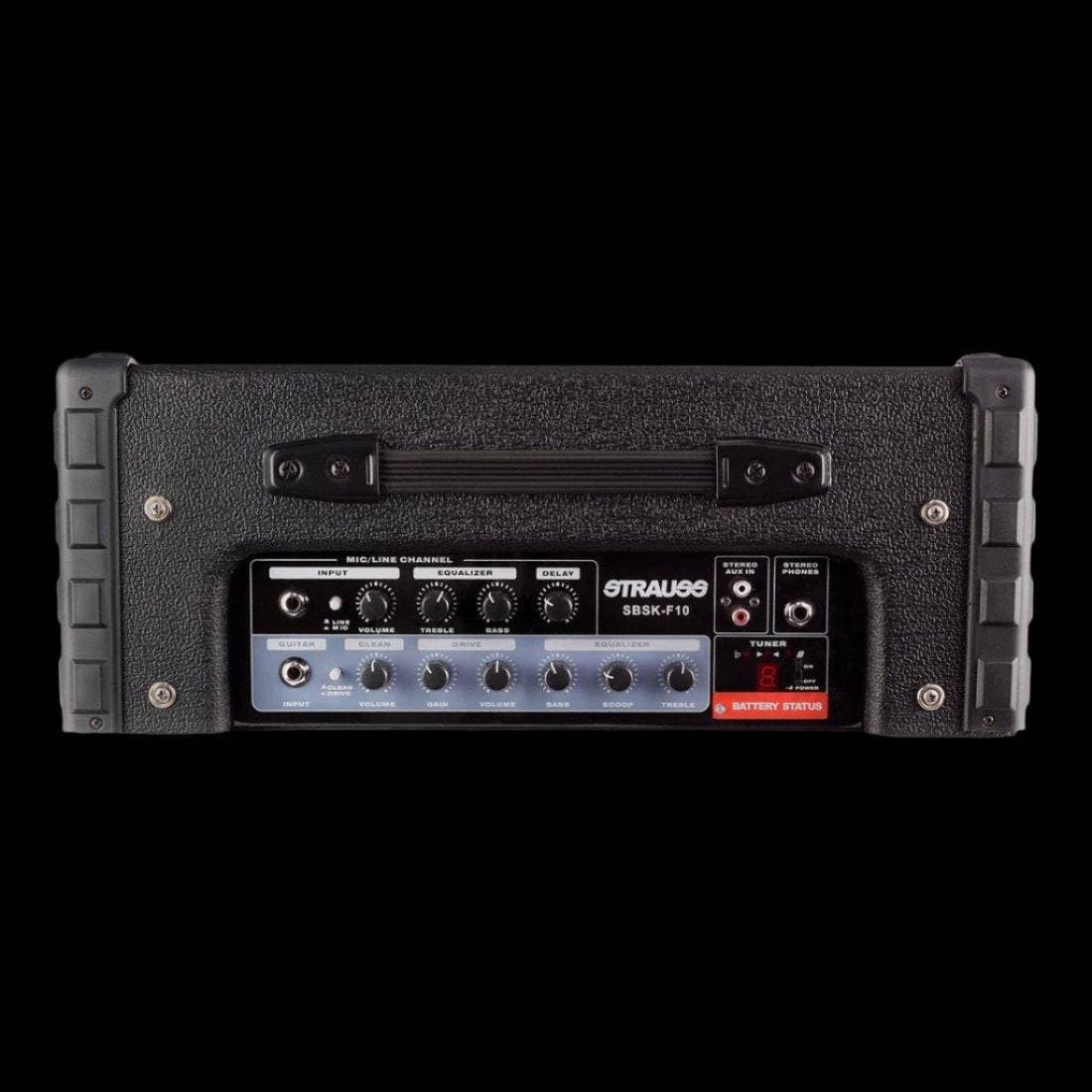 Strauss 'Legacy' 15 Watt Solid State Acoustic Guitar Practice Amplifier Black