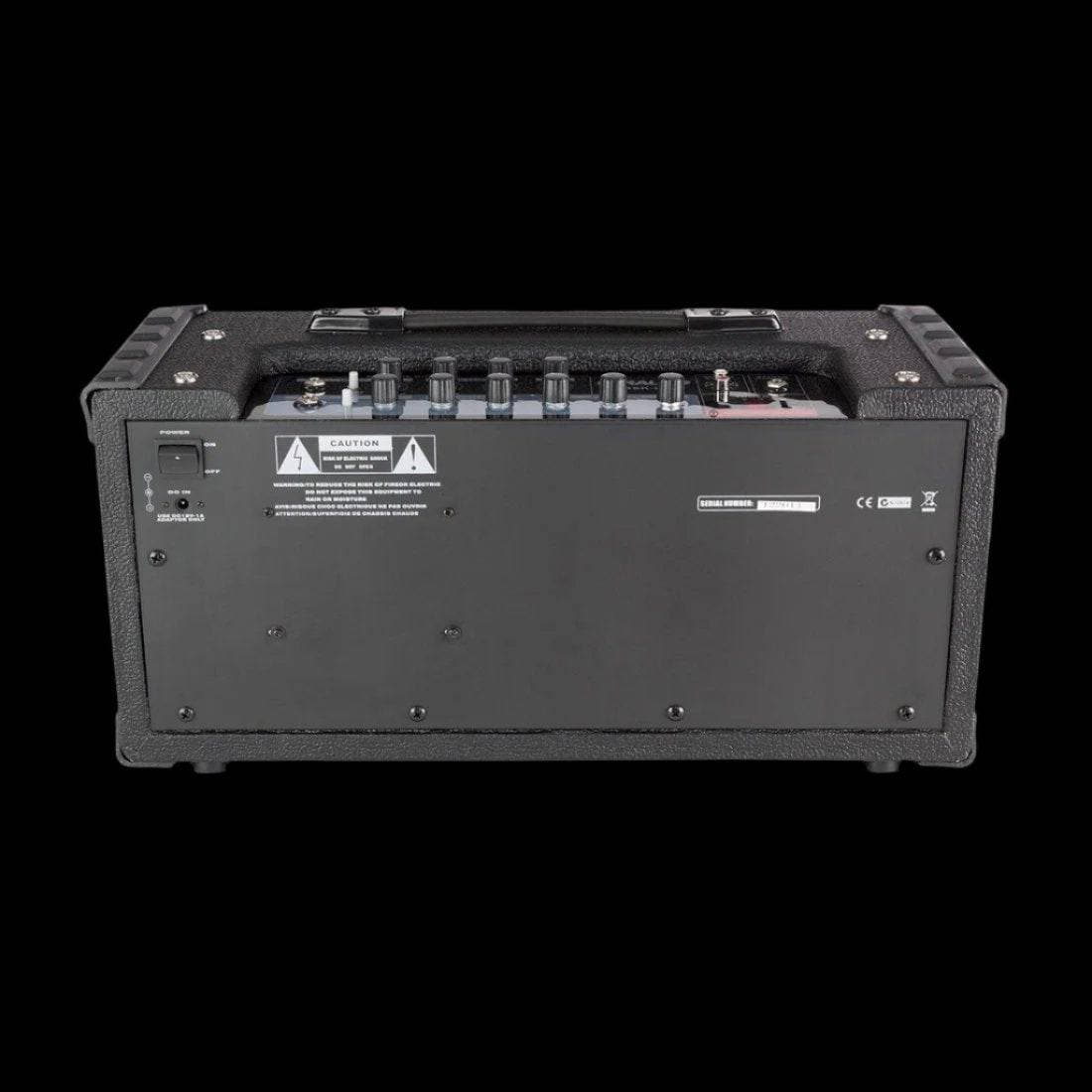 Strauss 'Legacy' 15 Watt Solid State Acoustic Guitar Practice Amplifier Black