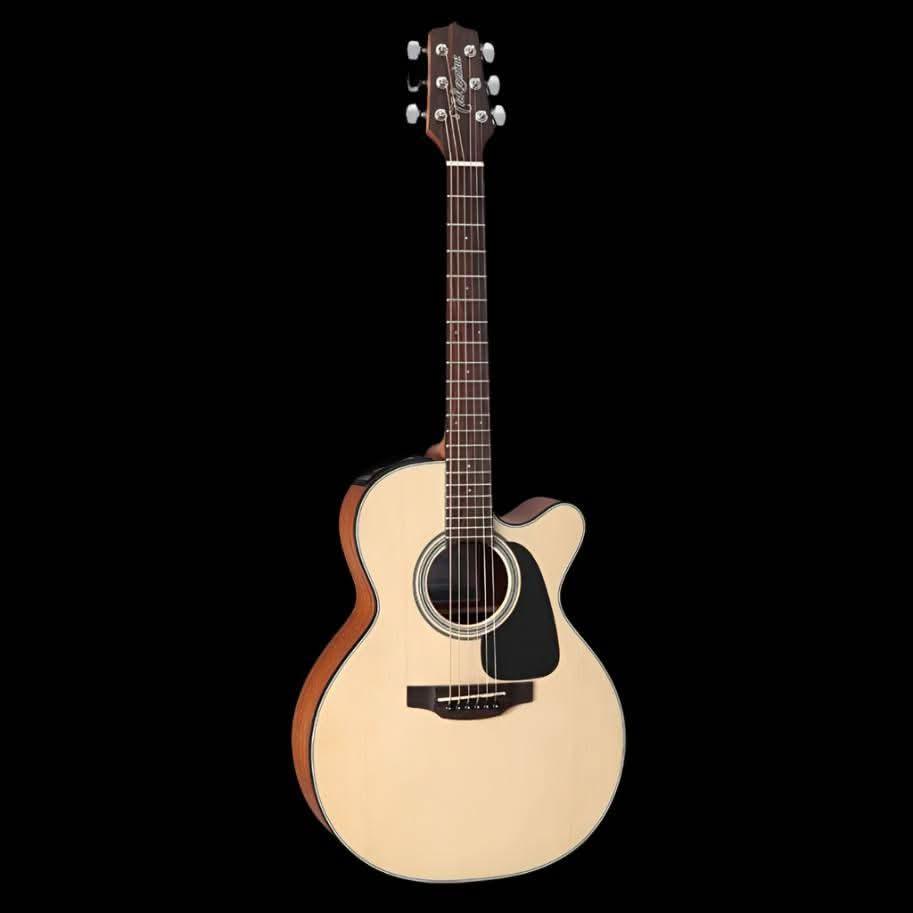 Takamine G Mini Series AC/EL "Takamini" Guitar with Cutaway in Natural Satin Finish Takamine Acoustic Guitars