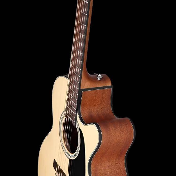 Takamine G Mini Series AC/EL "Takamini" Guitar with Cutaway in Natural Satin Finish