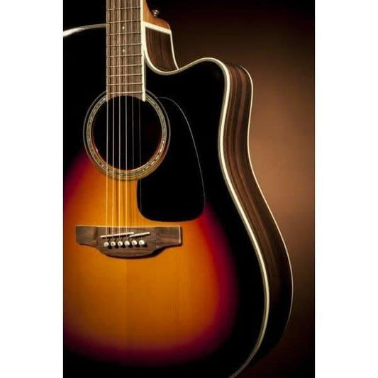 Takamine G50 Series Dreadnought AC/EL Guitar with Cutaway in Brown Sunburst Gloss Finish Takamine Acoustic Guitars