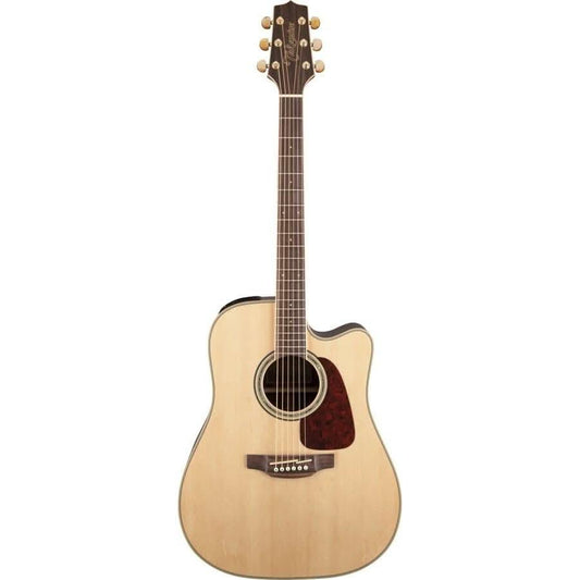 Takamine G70 Series Dreadnought AC/EL Guitar with Cutaway in Natural Takamine Acoustic Guitars