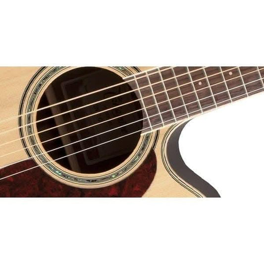 Takamine G70 Series NEX AC/EL Guitar with Cutaway in Natural Gloss Takamine Acoustic Guitars