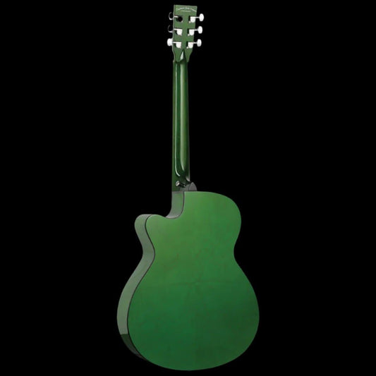Tanglewood TA4-CEGR Azure SuperFolk C/E Pacific Walnut Aurora Green Gloss Tanglewood Guitars Acoustic Guitars