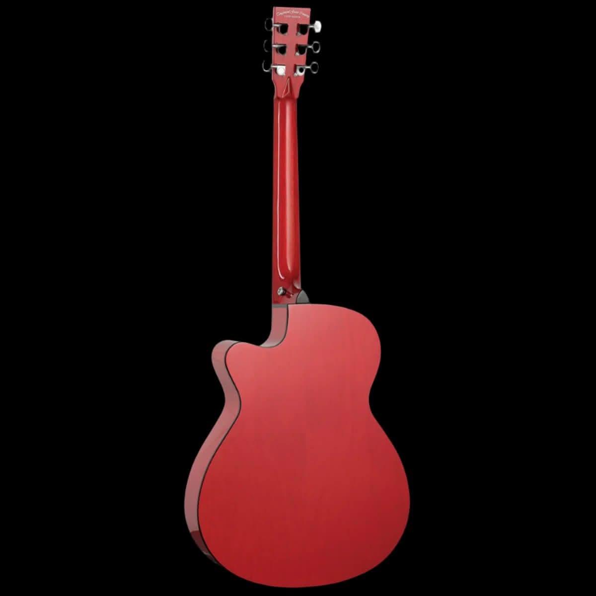 Tanglewood TA4-CERD Azure SuperFolk C/E Pacific Walnut Shimmer Red Gloss Tanglewood Guitars Acoustic Guitars