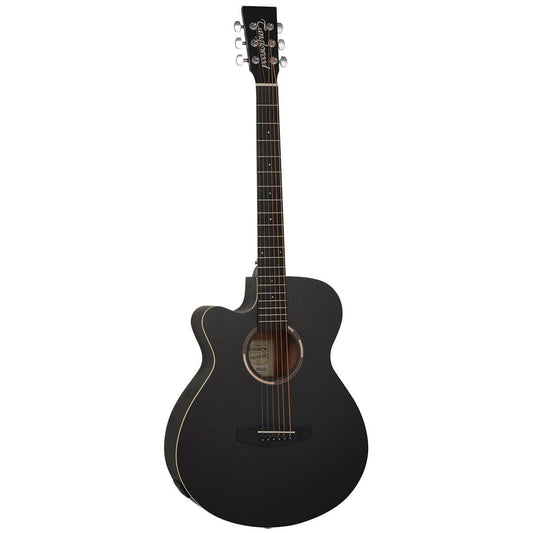 Tanglewood TWBBSFCELH Blackbird SuperFolk C/E Left Hand Smokestack Satin Tanglewood Guitars Acoustic Guitars