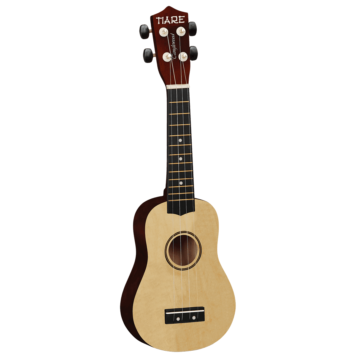 Tanglewood Soprano Uke Pack Natural Tanglewood Folk Ukulele