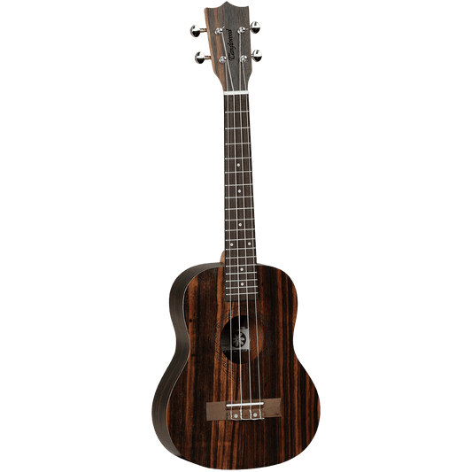 Tanglewood TWT19B Tiare Tenor Ukulele All Figured Ebony w/Gig Bag Tanglewood Folk Ukulele