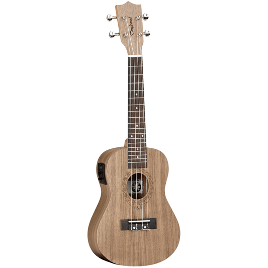 Tanglewood TWT3E Tiare Concert Ukulele All Black Walnut Tanglewood Folk Ukulele