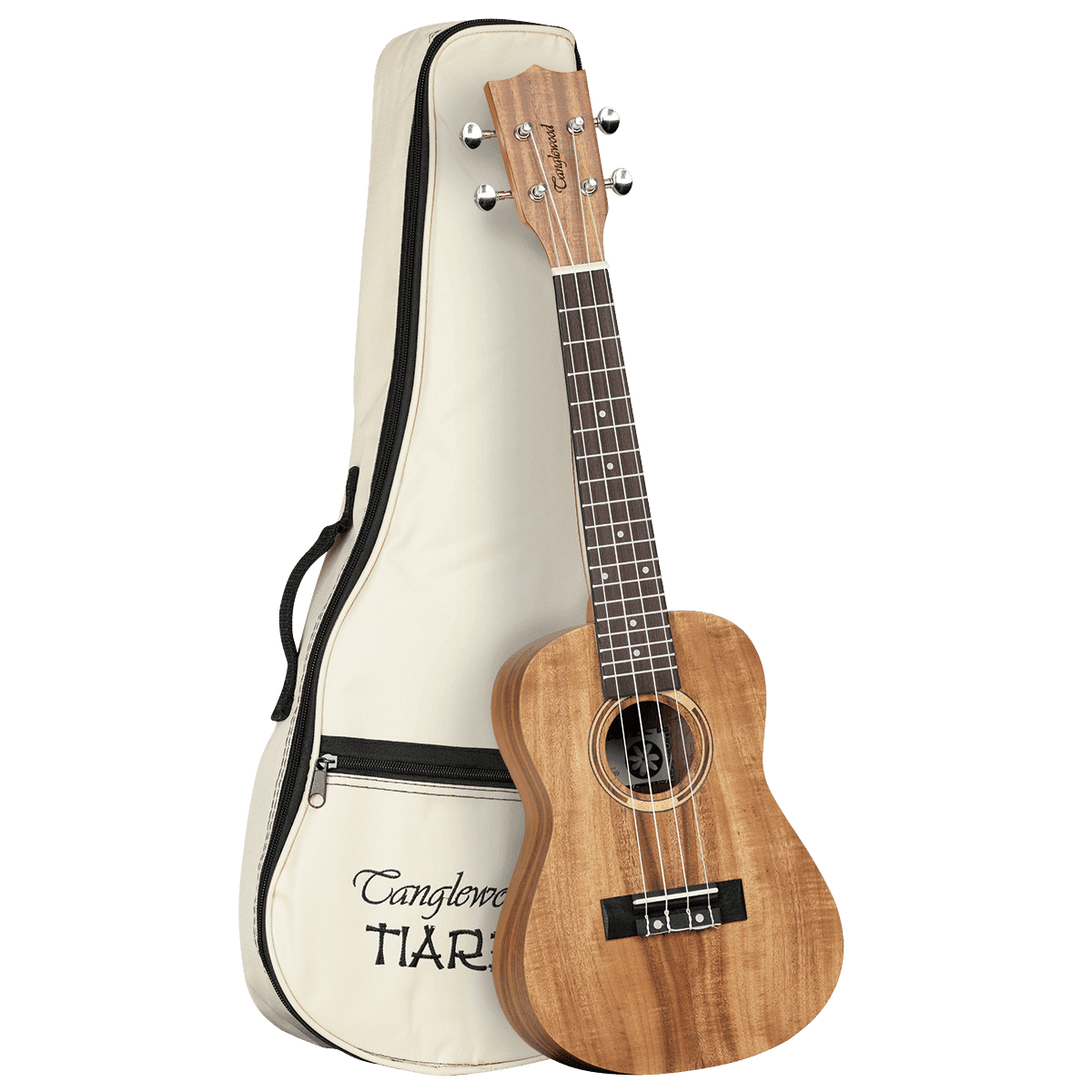 Tanglewood TWT8 Tiare Concert Ukulele All Koa with Bag Tanglewood Folk Ukulele
