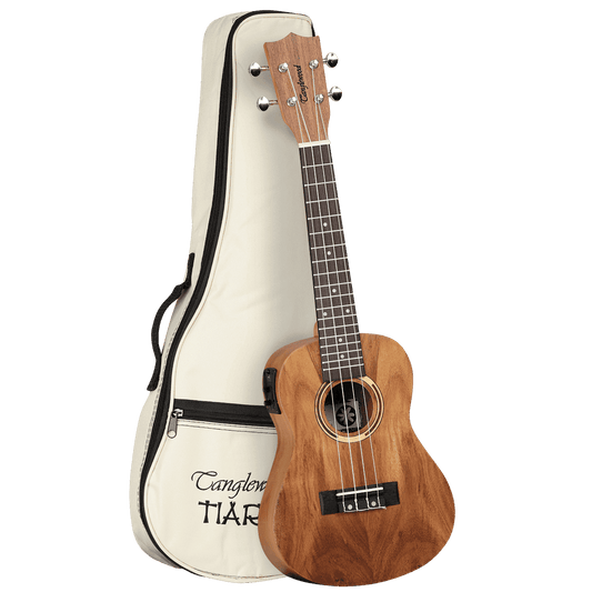 Tanglewood TWT8E Tiare Concert Ukulele w/ Pickup All Koa with Bag Tanglewood Folk Ukulele