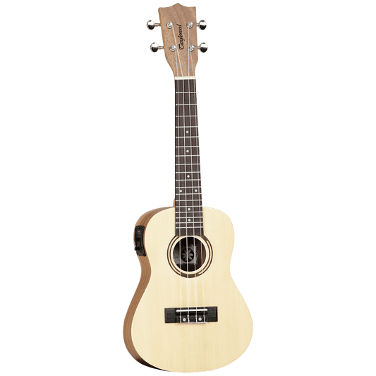 Tanglewood TWT9EB Tiare Concert Ukulele w/ Pickup Spruce/Koa with Gig Bag Tanglewood Folk Ukulele