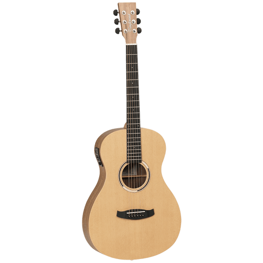 Tanglewood TDBTPEHR Discovery Exotic Parlour A/E Hawaiian Rainwood Tanglewood Guitars Acoustic Guitars