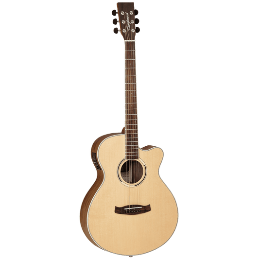 Tanglewood TDBTSFCEBW Discovery Exotic Superfolk C/E Black Walnut Tanglewood Guitars Acoustic Guitars