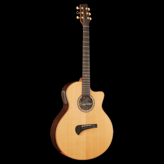 Tanglewood TSR2C MasterDesign all solid C/E with ABS Case Tanglewood Guitars Acoustic Guitars