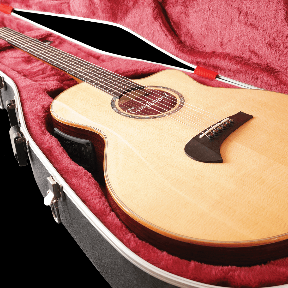 Tanglewood TSR2C MasterDesign all solid C/E with ABS Case Tanglewood Guitars Acoustic Guitars