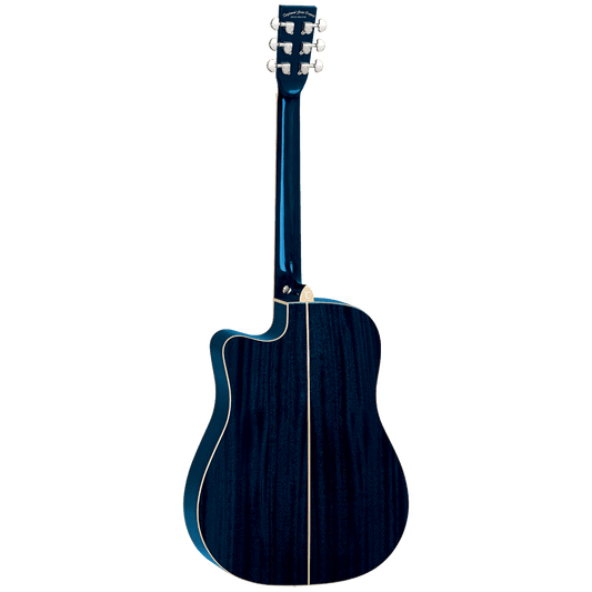 Tanglewood TW5BLA2 Winterleaf Blonde Dreadnought C/E Bondi Blue Gloss Tanglewood Guitars Acoustic Guitars