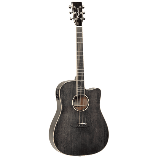 Tanglewood TW5BS Winterleaf Dreadnought C/E Black Shadow Tanglewood Guitars Acoustic Guitars