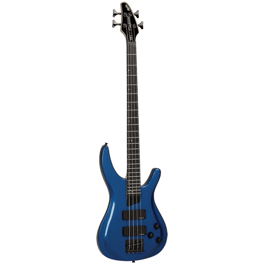 Tanglewood TE4BL Alpha Electric Bass Metallic Blue Tanglewood Guitars Bass Guitars
