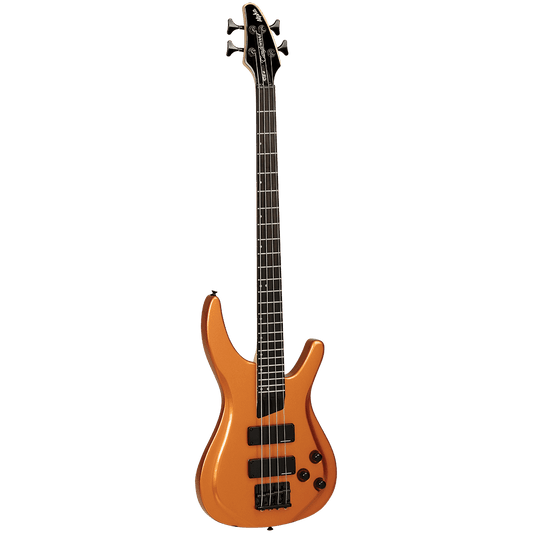 Tanglewood TE4CP Alpha Electric Bass Metallic Copper Tanglewood Guitars Bass Guitars
