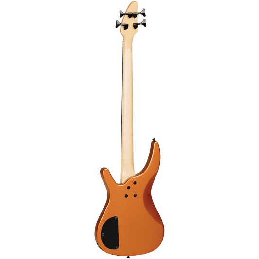 Tanglewood TE4CP Alpha Electric Bass Metallic Copper Tanglewood Guitars Bass Guitars