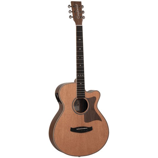 Tanglewood Reunion Pro Solid Australian Red Cedar Top Super Folk C/E with Black Walnut B/S TRU4-CE-BW Tanglewood Guitars Guitar
