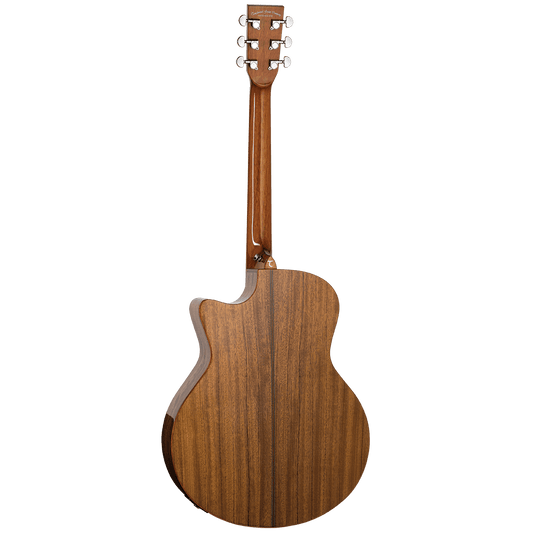 Tanglewood TW4EVCPW Winterleaf Exotic Grand Auditorium Solid Top C/E Pacific Walnut Veneer Tanglewood Guitars Guitar