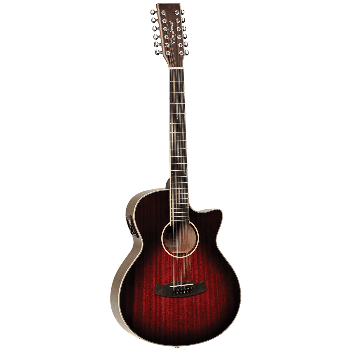Tanglewood W12VCEAVB Winterleaf Venetian C/E 12-String Vintage Burst