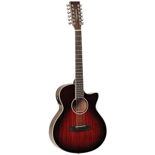 Tanglewood W12VCEAVB Winterleaf Venetian C/E 12-String Vintage Burst Tanglewood Guitars Guitar