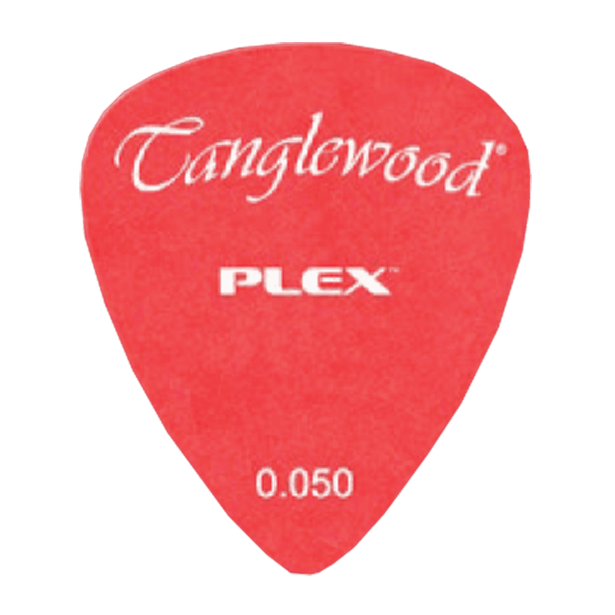Tanglewood TWPP1 Plex Picks Pack of 12 .050 Red Tanglewood Guitars Picks