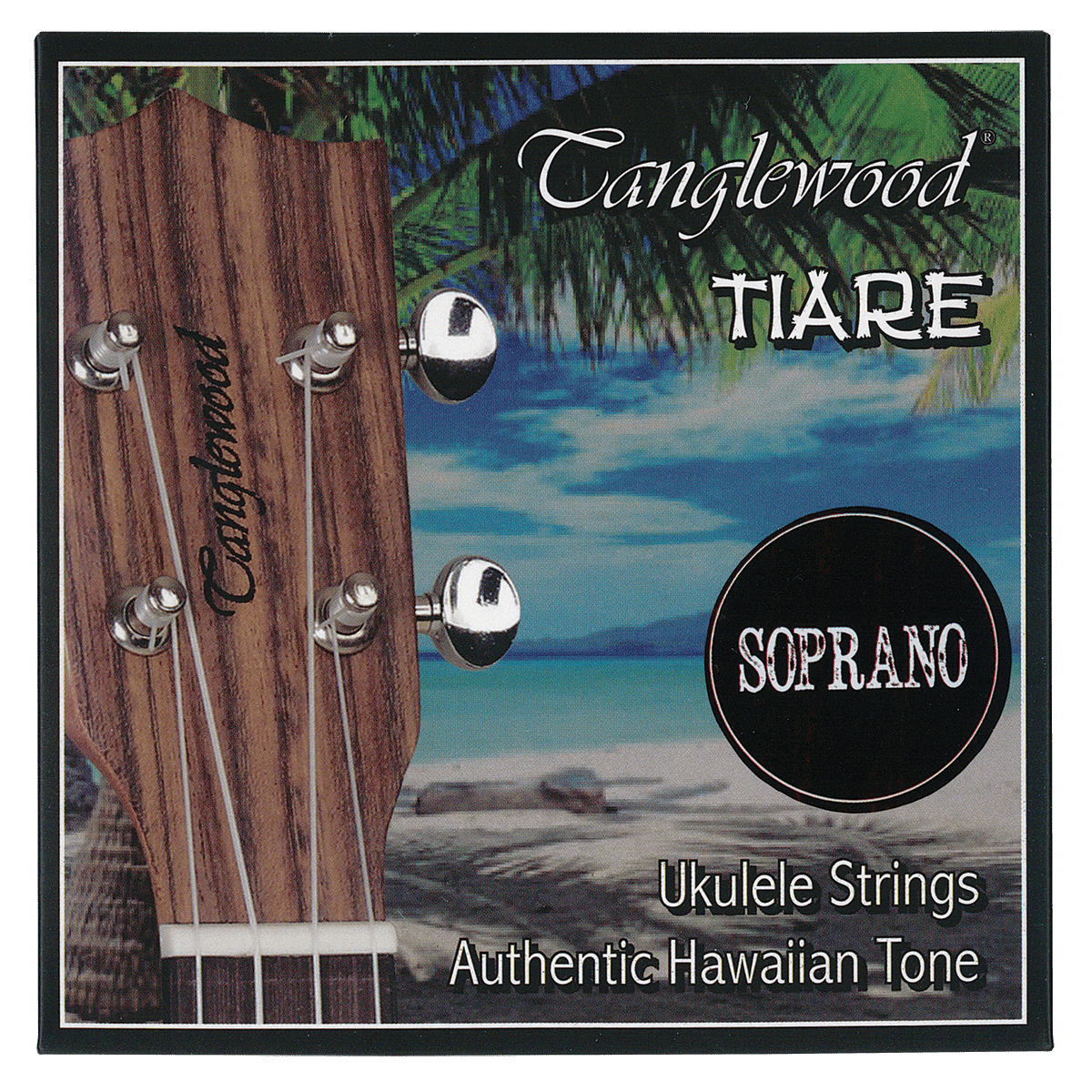 Tanglewood TWUSS Soprano Ukulele String Set Tie End Tanglewood Folk Strings