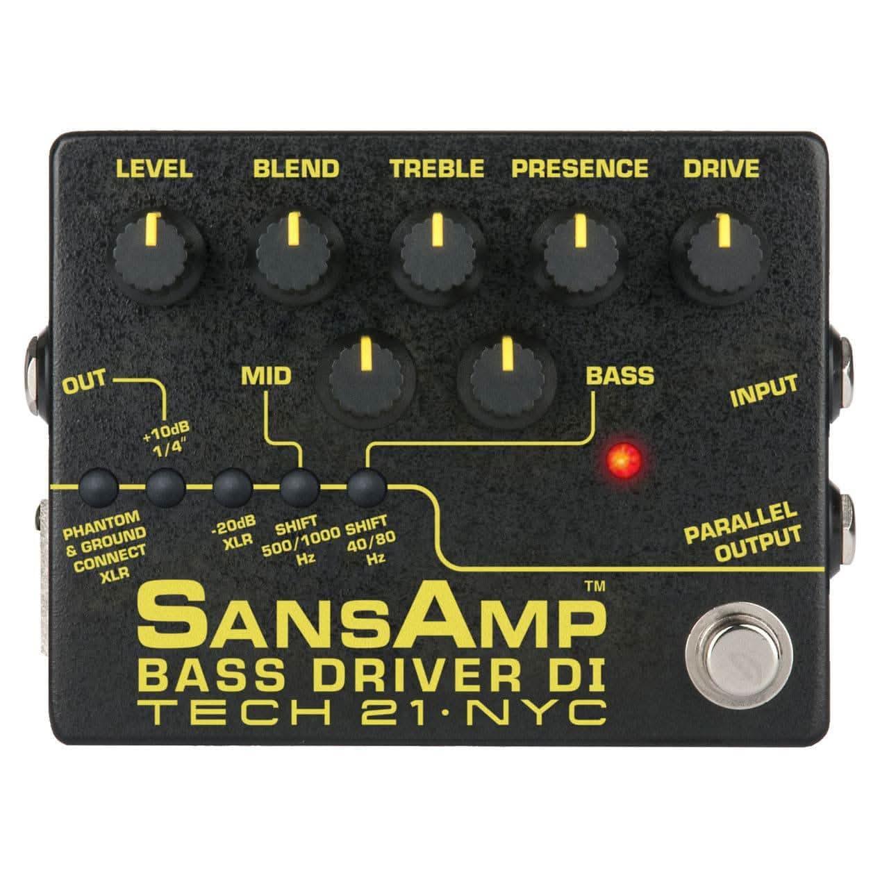 Sansamp Bass Driver D.I Version 2 Tech 21 Effects Pedals