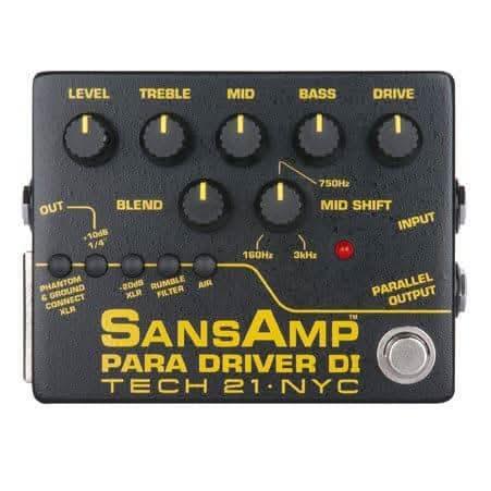 Sansamp Para Driver DI V2 Tech 21 Effects Pedals