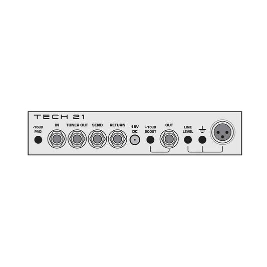 Tech 21 Sansamp XB Driver XBDR Tech 21 Effects Pedals